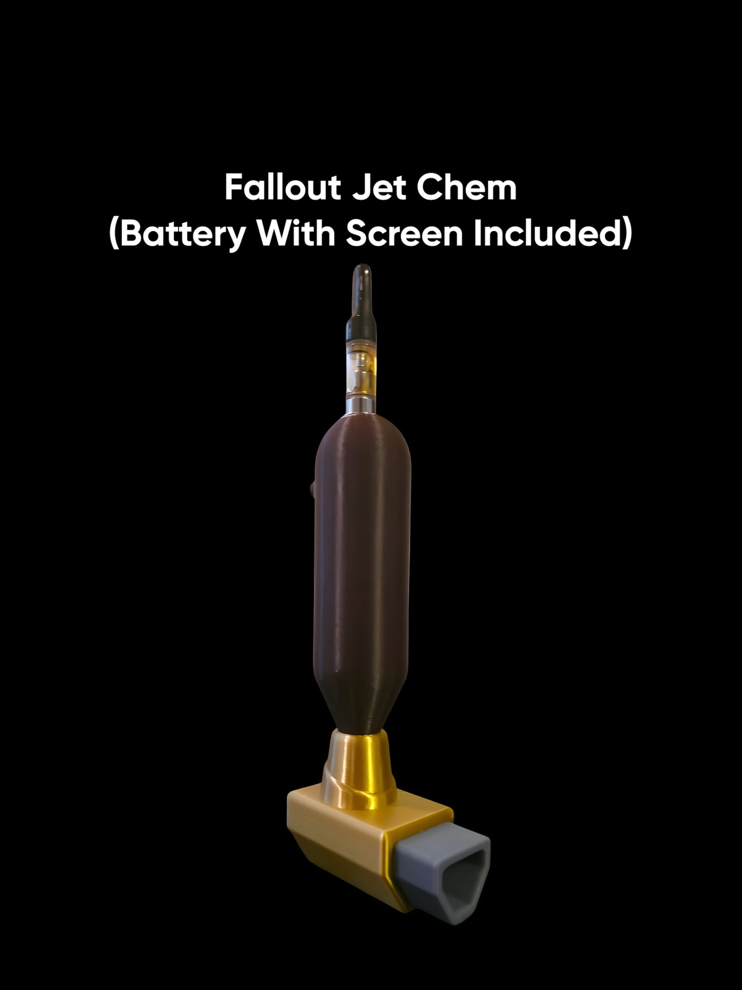 [BOOSTER] Full Color Fallout Jet Chem (510 Thread Battery with Screen 650 mah)